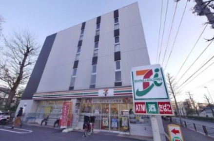 コンビニ　セブンイレブン 川崎中丸子店（コンビニ）まで398m