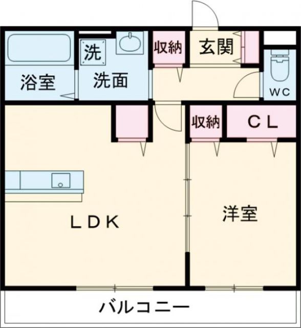 グランシャリオAbeの間取り写真