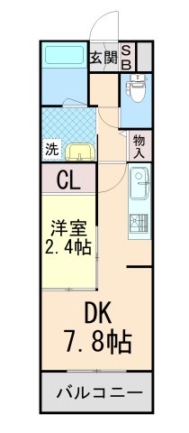RIFF石橋阪大前の間取り写真
