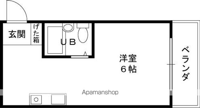 地下鉄千日前線 小路駅 徒歩5分 3階建 築34年の間取り写真
