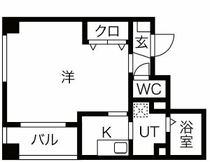 レジスコート甲子園口の間取り写真