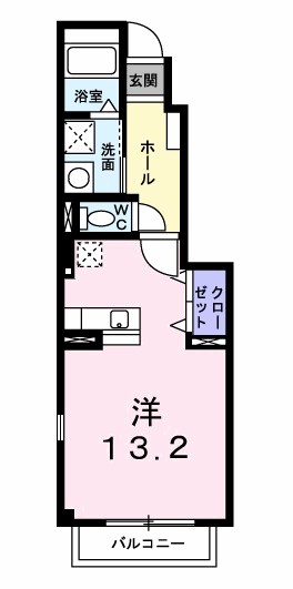 ソレイユ3番館の間取り写真