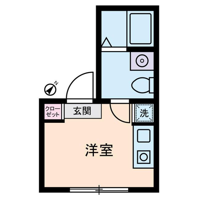 東京メトロ東西線 早稲田駅 徒歩10分 5階建 築5年の間取り写真