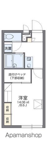 レオパレス悠の間取り写真