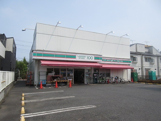 コンビニ　ローソンストア１００（コンビニ）まで521m