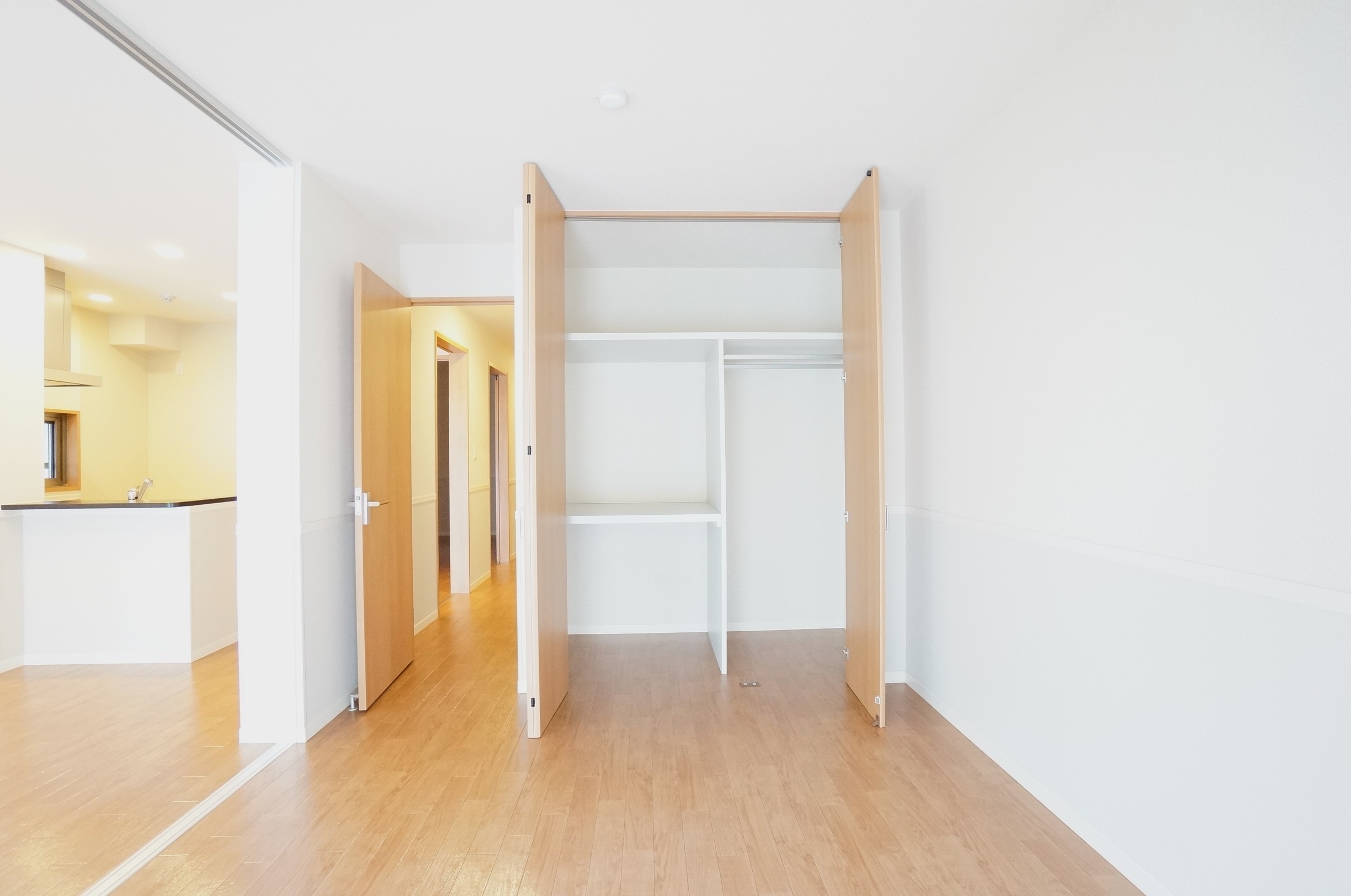 収納　居室のクロゼット収納