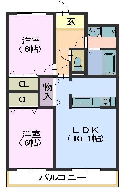 ロハスの間取り