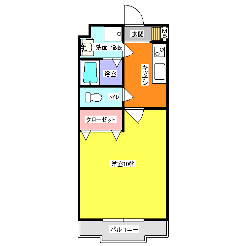 モナヴェールの間取り