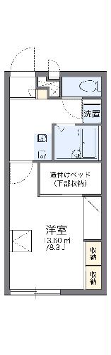 レオパレス新山口の間取り