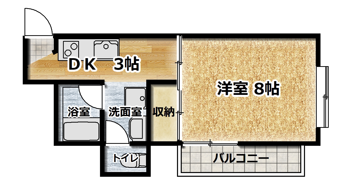 ハイツ大泉IIの間取り