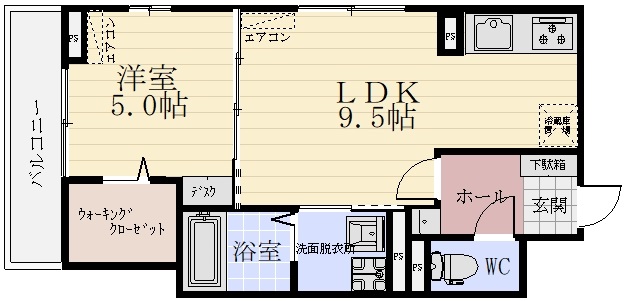 シャインベリーフィールズの間取り