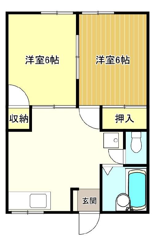 ビバライフ雄光IIの間取り