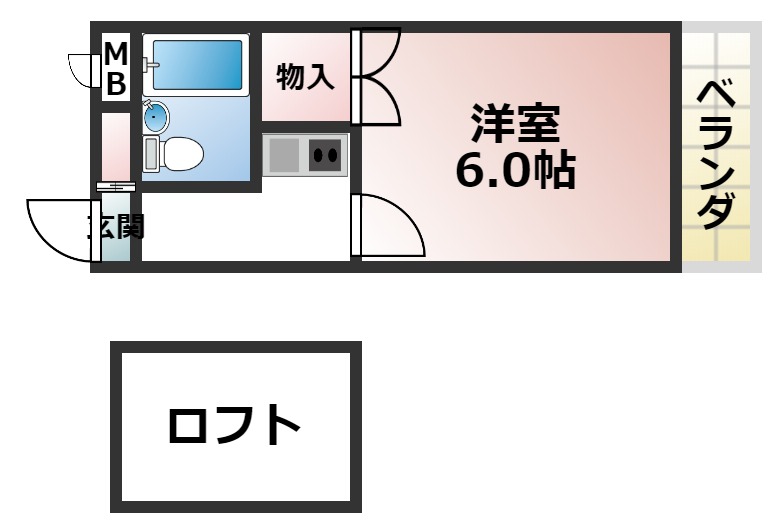 サウンドール加古川の間取り