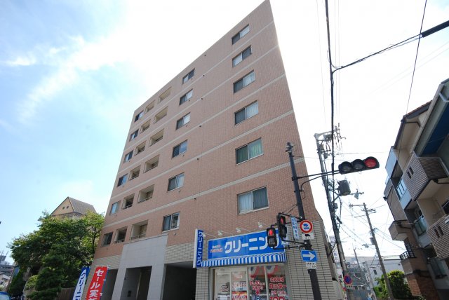 大阪市天王寺区細工谷のマンションの建物外観