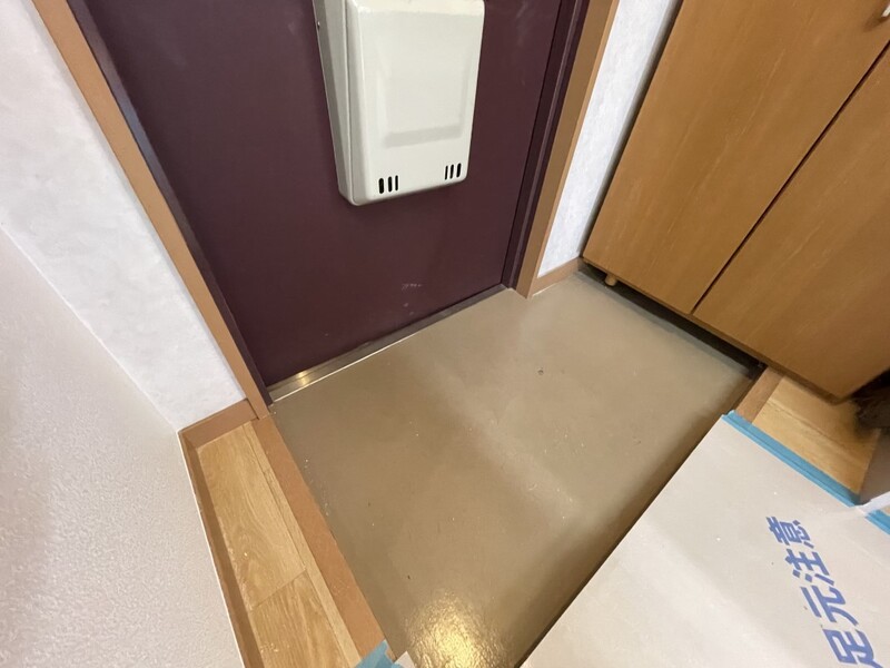 玄関　明るい玄関です