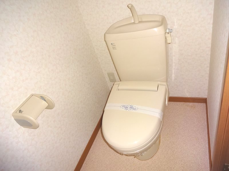 【松本市村井町南のアパートのトイレ】