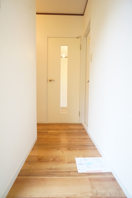玄関　お部屋が直接見えない玄関レイアウト！