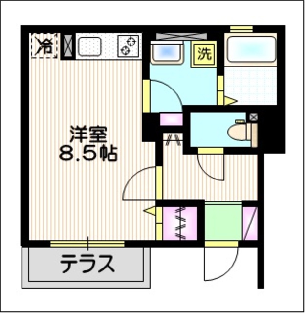 ギプフェル　ノイの間取り