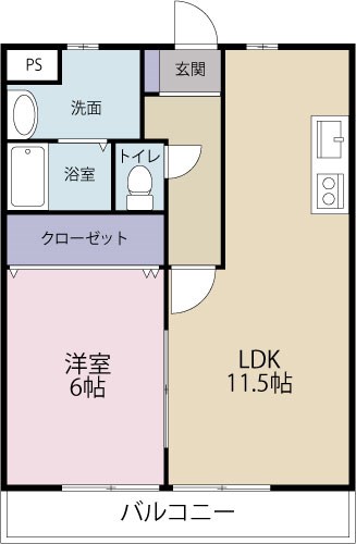 エスペランサの間取り