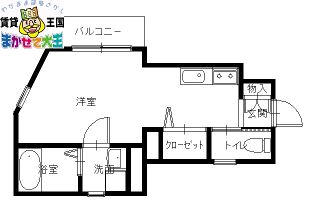 フォレスト大黒の間取り