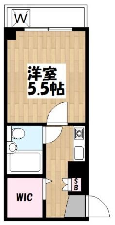 世田谷区等々力のマンションの間取り