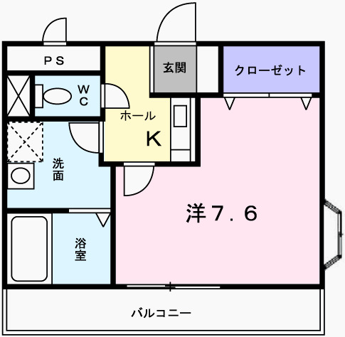 ラフィネの間取り