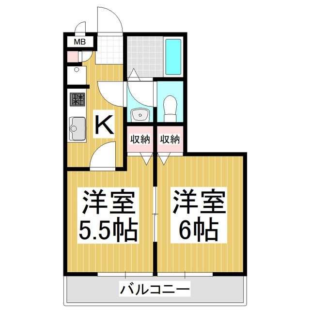 スクエアガーデンＫＡＭＡＫＵＲＡ　Ｃ棟の間取り