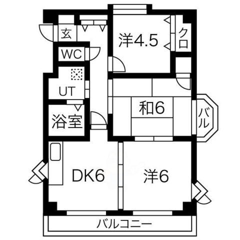 リゾティ英賀保の間取り