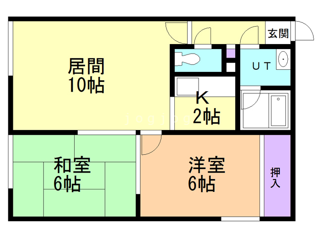 コーポ未来Ａの間取り