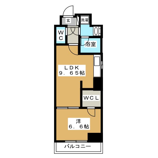 ＧＲＡＮＰＡＳＥＯ八丁堀の間取り