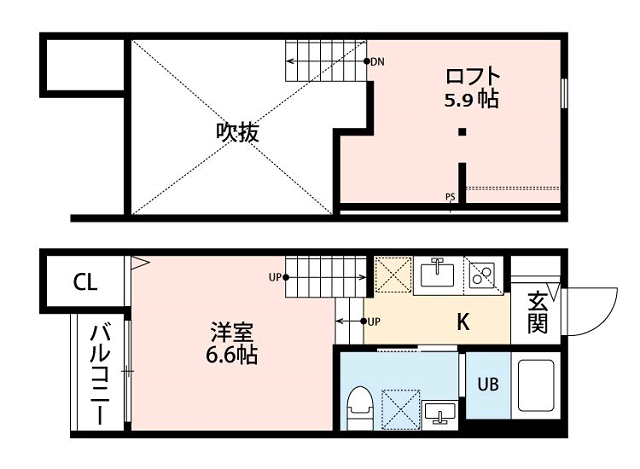 ＡＲＫ福岡歯科大前の間取り