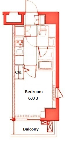 PREMIUM　CUBE　横浜反町の間取り