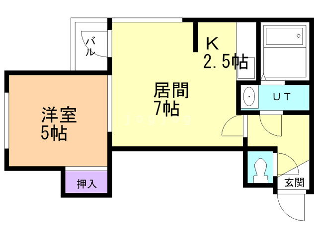 レジデンスミューの間取り