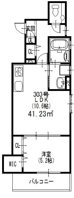 大阪市東住吉区照ケ丘矢田のアパートの間取り