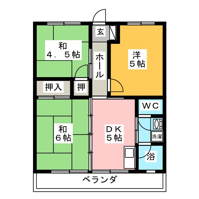 ライオンズマンションの間取り