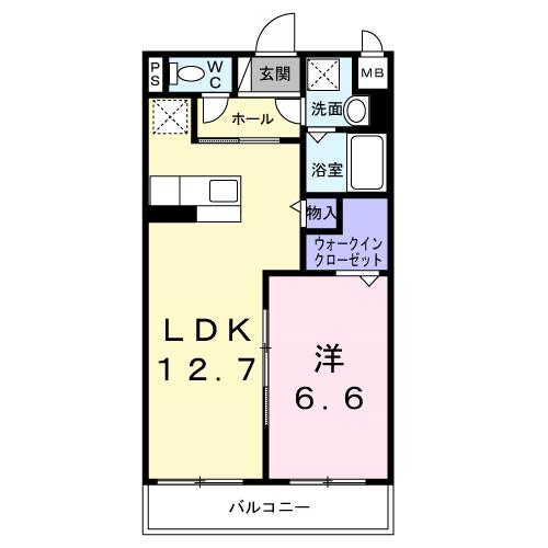 仮称；北栄３丁目マンションの間取り