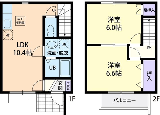 Ｃｏｌｌｉｎａ　IIの間取り