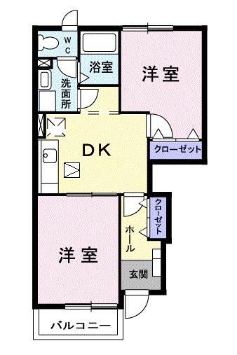 ウィステリアの間取り