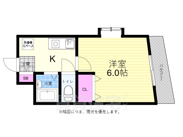 牛田本町　橋本ビルの間取り