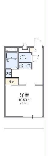 レオパレスりんどうの間取り