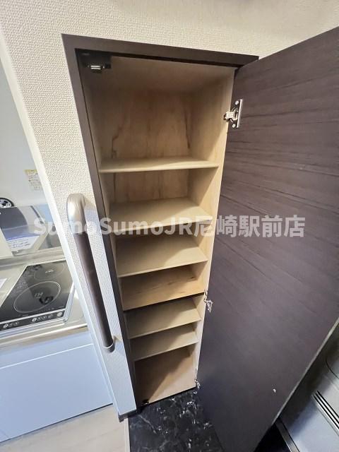 収納　収納のためのスペースです