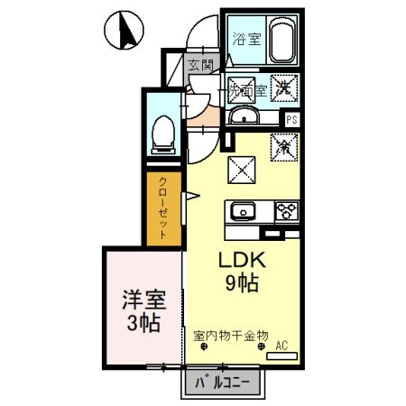 ボヌール　アバンセの間取り