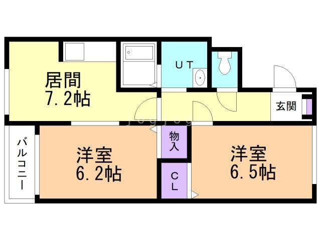 レセントリッチの間取り