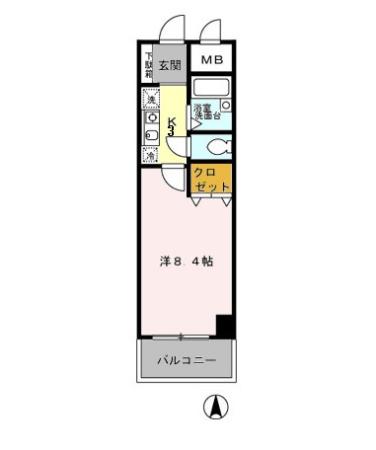 青梅市千ヶ瀬町のマンションの間取り