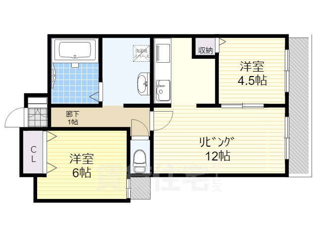 マンションエルミナールの間取り