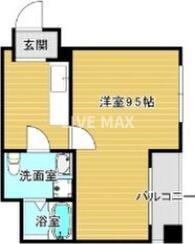 GARNET RESIDENCE 北野白梅一番の間取り