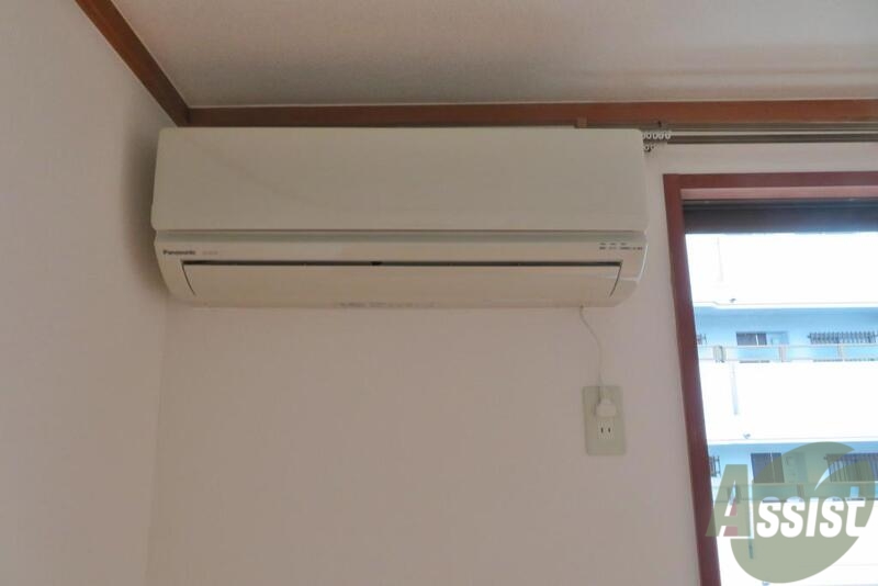 その他設備　エアコンが設置されているので、夏場も安心です。