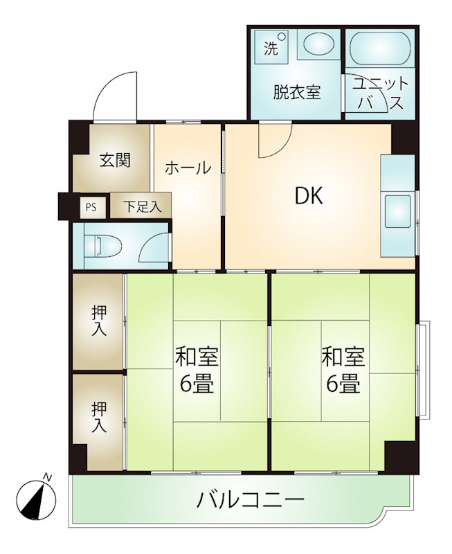 第二桃山の間取り