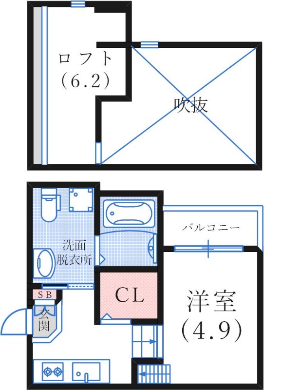 パロアルトIIの間取り