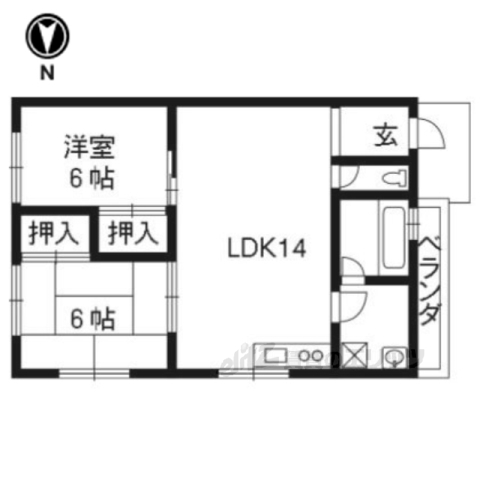カミノビルの間取り